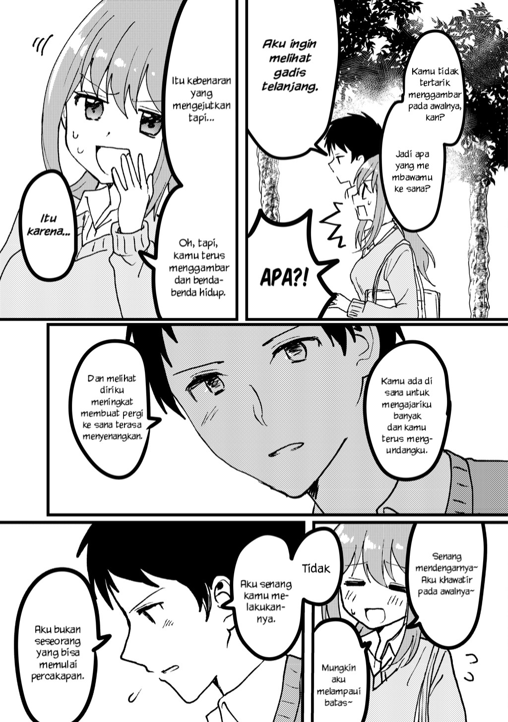 I Want To See a Naked Girl in Real Life Chapter 01 Gambar 26